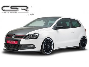 Накладка на передний бампер от CSR Automotive на VW Polo 6R GTI