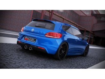 Накладка на задний бампер от Maxton Design на VW Scirocco III R