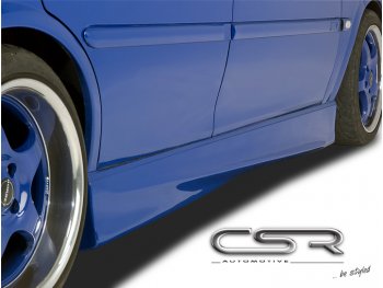 Накладки на пороги от CSR Automotive Var2 на VW Sharan I рестайл