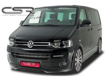 Накладка на передний бампер от CSR Automotive на VW T5 рестайл
