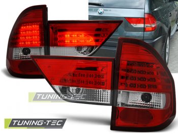 Задняя альтернативная оптика LED Red Crystal от Tuning-Tec на BMW X1 E83