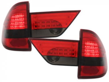 Задние фонари LED Red Smoke от Dectane на BMW X1 E83