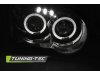 Передние фары Angel Eyes Chrome от Tuning-Tec на Subaru Impreza II