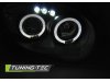 Передние фары Angel Eyes Black от Tuning-Tec на Subaru Impreza II