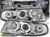 Фары передние Angel Eyes Chrome от Tuning-Tec для Audi A4 B5