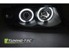 Фары передние CCFL Angel Eyes Black от Tuning-Tec для Audi A4 B5