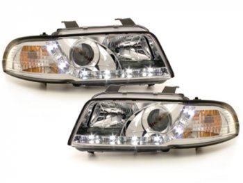 Фары передние Dayline Chrome для Audi A4 B5