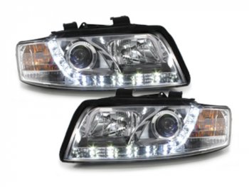 Фары передние Dayline Chrome для Audi A4 B6