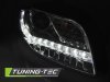 Фары передние Tube Light Full LED Chrome для Audi A4 B7