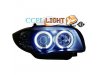 Передняя альтернативная оптика HD CCFL Angel Eyes Black для BMW 1 E87