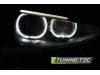 Передняя альтернативная оптика LED Angel Eyes Black для BMW 1 F20 / F21