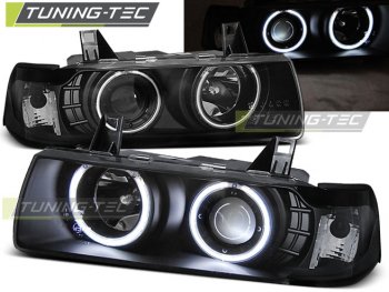 Фары передние Neon Eyes Black для BMW 3 E36 Limousine / Touring