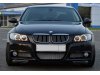 Фары передние Angel Eyes Black для BMW 3 E90