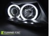 Фары передние CCFL Angel Eyes Black от Tuning-Tec для BMW 3 E90