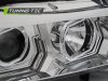 Передние фары с 3D ангельскими глазками хром от Tuning-Tec для BMW 3 E90