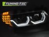 Фары передние 3D Angel Eyes LED Black от Tuning-Tec для BMW 3 E90