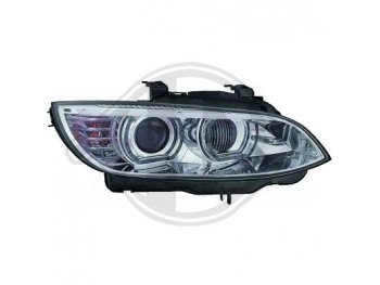 Фары передние 3D Angel Eyes Chrome от HD для BMW 3 E92 / E93 XENON
