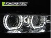 Фары передние от Tuning-Tec 3D Angel Eyes Chrome для BMW 3 E92 / E93 XENON