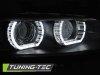 Фары передние от Tuning-Tec 3D Angel Eyes Black для BMW 3 E92 / E93 XENON