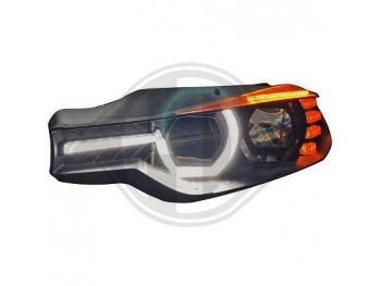 Фары передние Devil Eyes LED Black для BMW 3 F30 / F31