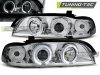 Фары передние LED Angel Eyes Chrome от Tuning-Tec для BMW 5 E39
