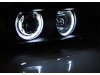 Фары передние CCFL Angel Eyes Black от Tuning-Tec для BMW 5 E39