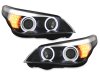 Фары передние CCFL Neon Eyes Black для BMW 5 E60