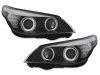 Фары передние CCFL Neon Eyes Black для BMW 5 E60 XENON
