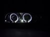 Фары передние LED Angel Eyes Chrome для BMW 7 E38