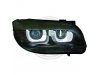 Фары передние U-Type Angel Eyes Black от HD Var2 для BMW X1 E84 XENON