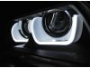Фары передние U-Type Angel Eyes Black от Tuning-Tec для BMW X1 E84 XENON