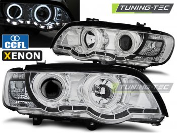 Фары передние Dayline Chrome для BMW X5 E53 XENON