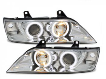 Передняя альтернативная оптика CCFL Angel Eyes Chrome для BMW Z3 E36