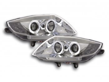 Фары передние LED Angel Eyes Chrome для BMW Z4 E85