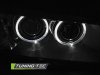 Передняя альтернативная оптика Tuning-Tec Angel Eyes Black для BMW X3 F25