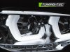 Передние фары 3D ангельские глазки хром от Tuning-Tec для BMW X5 E70