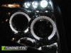 Передние фары с ангельскими глазками хром от Tuning-Tec для Dodge Caliber