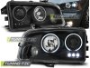 Фары передние LED Angel Eyes Black для Dodge Charger LX