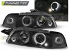 Фары передние LED Angel Eyes Black от Tuning-Tec для Fiat Punto I