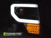 Передняя альтернативная оптика с дневными огнями чёрная для Ford F150 XII