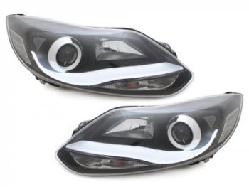 Передняя альтернативная оптика Dayline Evo Black для Ford Focus III