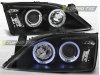 Фары передние LED Angel Eyes Black Var2 для Ford Mondeo III с корректором