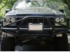 Фары передние Angel Eyes Black для Jeep Grand Cherokee ZJ