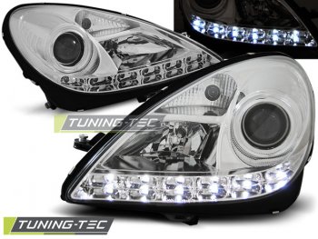 Фары передние Daylight Chrome от Tuning-Tec на Mercedes SLK класс R171