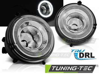 Альтернативные ПТФ с ходовыми огнями LED Chrome от Tuning-Tec для MINI Cooper R55 / R56 / R57 / R58 / R59 / R60 / One / S / JCW