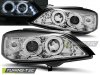 Фары передние LED Angel Eyes Chrome Var2 от Tuning-Tec на Opel Astra G
