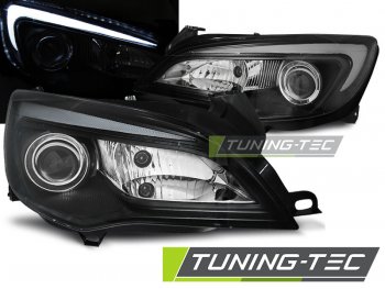 Передняя альтернативная оптика Daylight Black от Tuning-Tec на Opel Astra J
