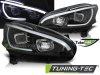 Фары передние Tube Light Black от Tuning-Tec на Peugeot 208