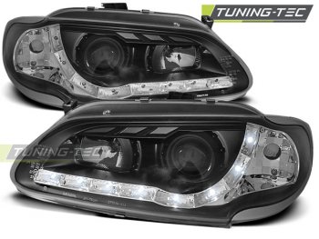 Фары передние Devil Eyes Black от Tuning-Tec на Renault Megane I