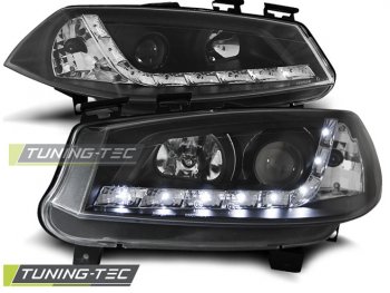 Фары передние Daylight Black на Renault Megane II